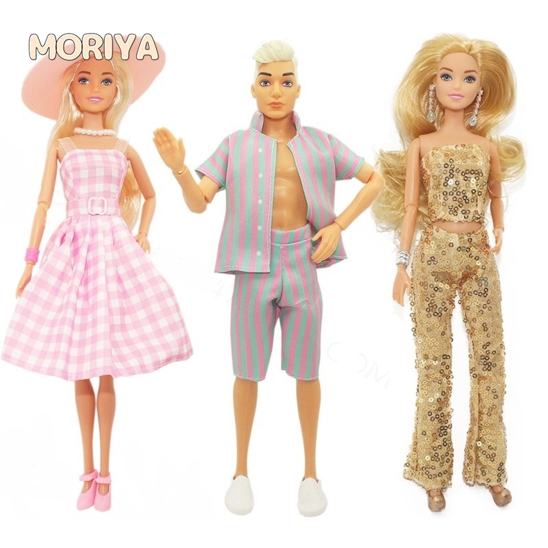 Cod) (DIY) 30cm Barbie Couple Toys for Men and Women 11 Inch 1/6