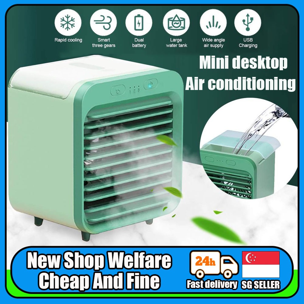 [SG Stock] Desk fan Cooler fan Portable aircon Air cooler Portable Air