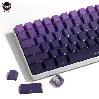 XVX Side Print Keycaps - Shine Through Keycaps OEM Profile PBT Double ...