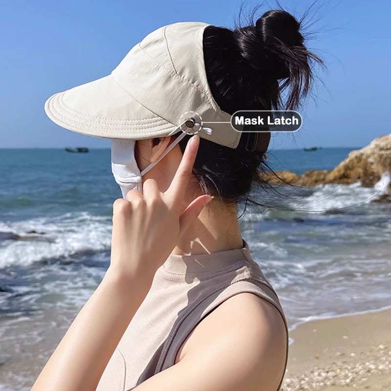 Japan Uv Double-sided Can Wear A Big-brimmed Beach Hat,women Sun Hat ...