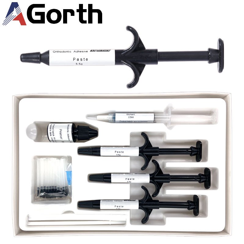 AGorth 1/3Pcs Dental Orthodontic Adhesive Bonding Light Curing Direct