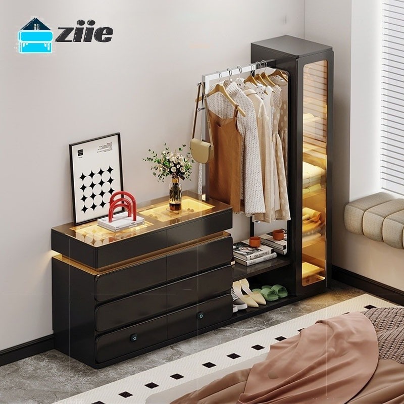 Dressing Table Black Dressing Table High End Feeling Bucket Cabinet Bed ...