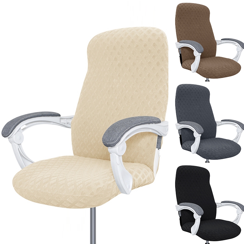 Elastic Office Chair Cover Spandex Jacquard Computer Chairs Covers ...