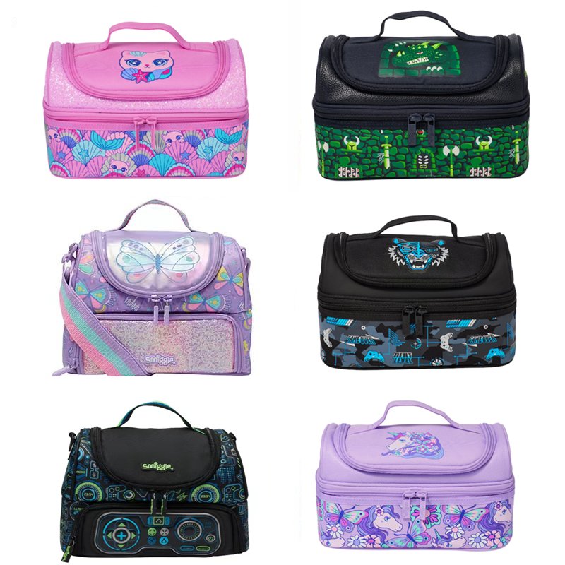 new-smiggle-double-decker-lunch-bags-thermal-insulation-bag-shopee
