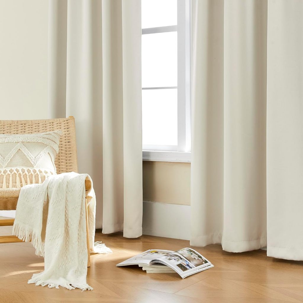 24 Colors 90% Blackout Curtain for Bedroom BTO Light Blocking Window ...