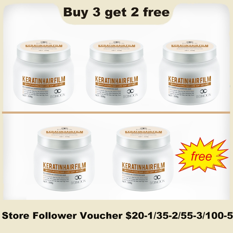 Keratin hair mask 500g treatment for damaged, frizzy, dull hair