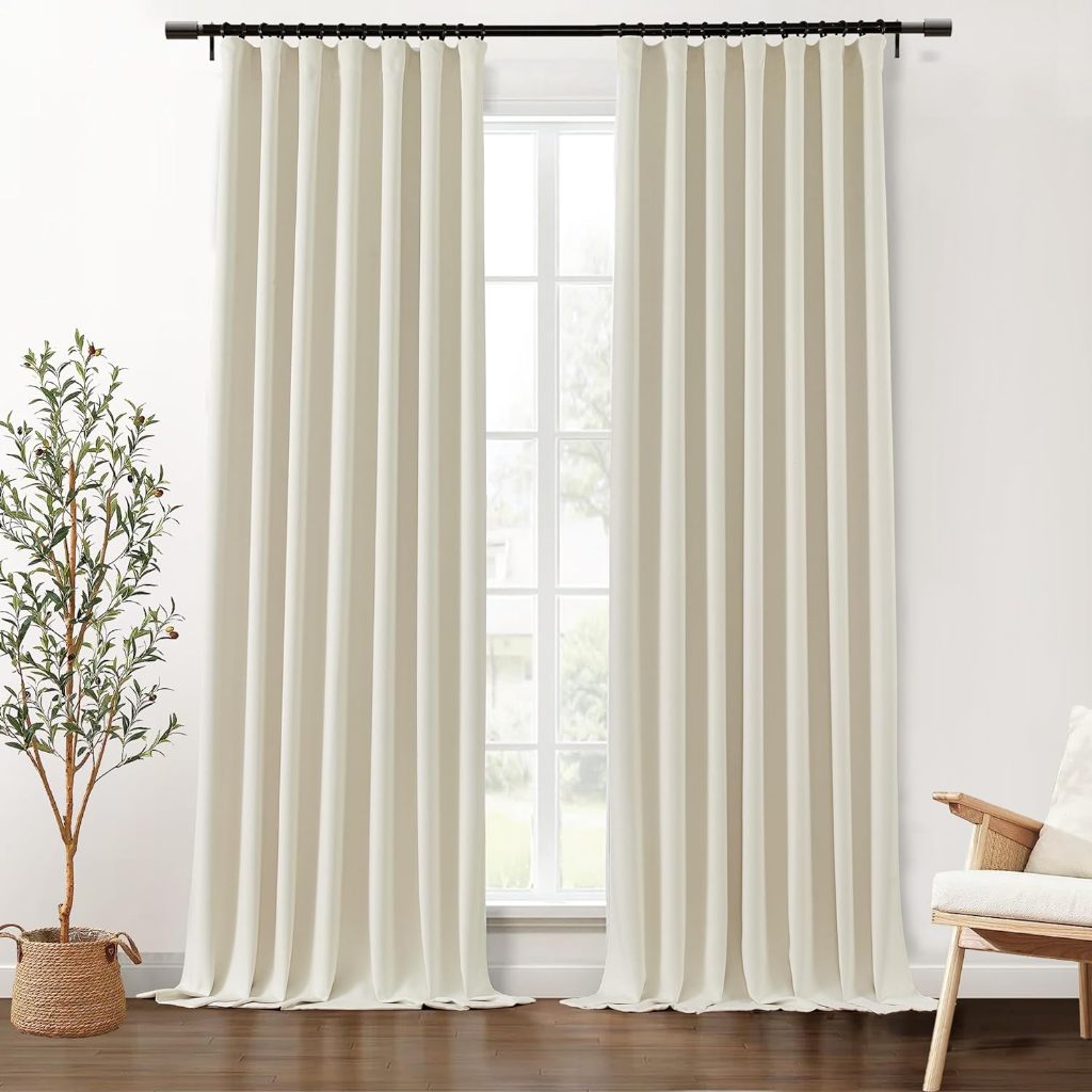 24 Colors 90% Blackout Curtain for Bedroom BTO Light Blocking Window ...