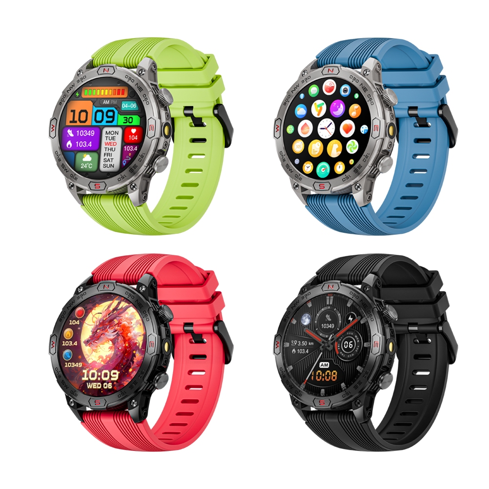 LOKMAT ZEUS 7 PRO Outdoor Smartwatch Bluetooth Talk Altitude Barometric ...