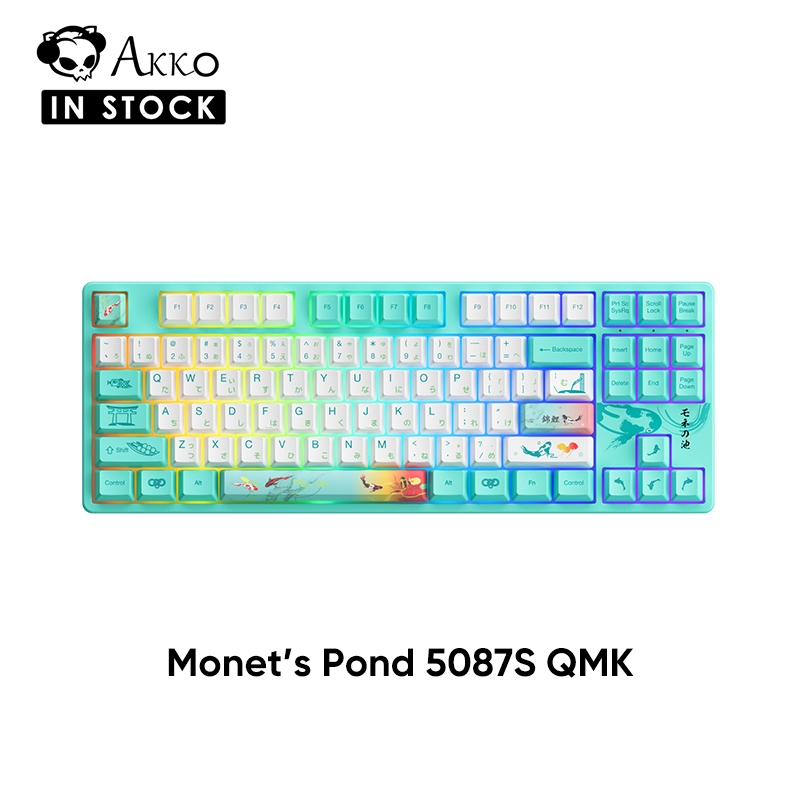 Akko Pond 5087S QMK RGB Hotswappable Mechanical Gaming