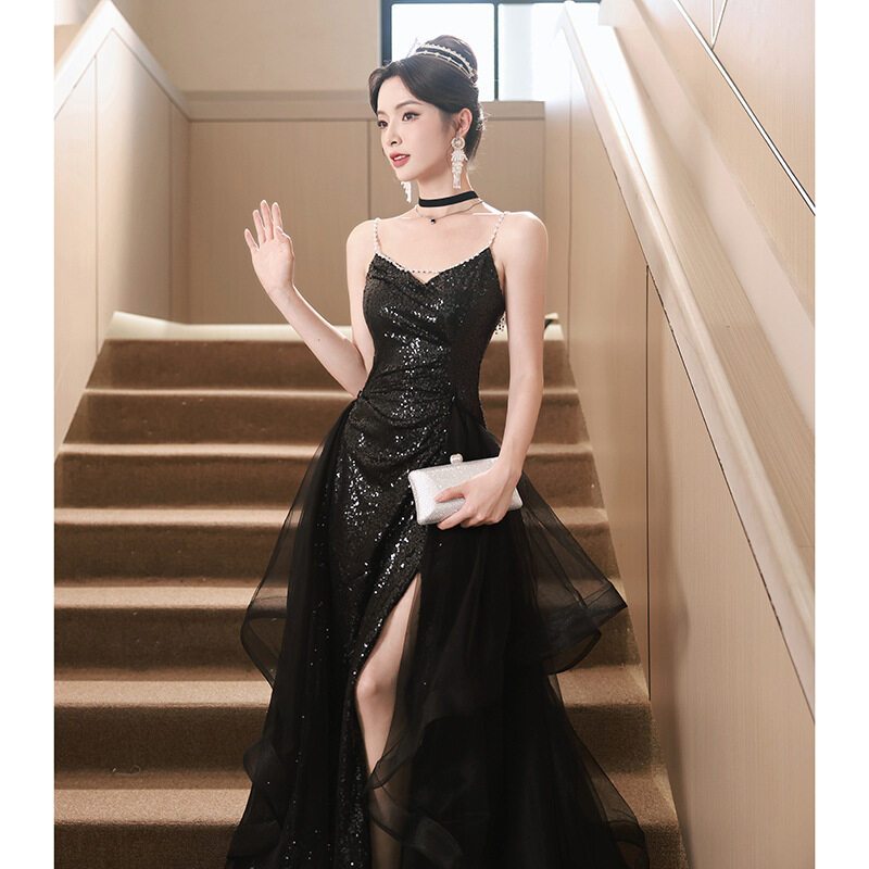 Luxury High-end 2024 Plus Size Formal Banquet Evening Dresses Fairy 