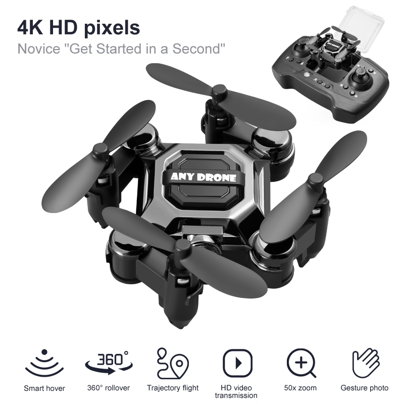 Foldable Mini Drone for Kids Toys Nano Pocket RC Quadcopter for Beginners Gift Altitude Hold 3D Flips One Key Return Shopee Singapore