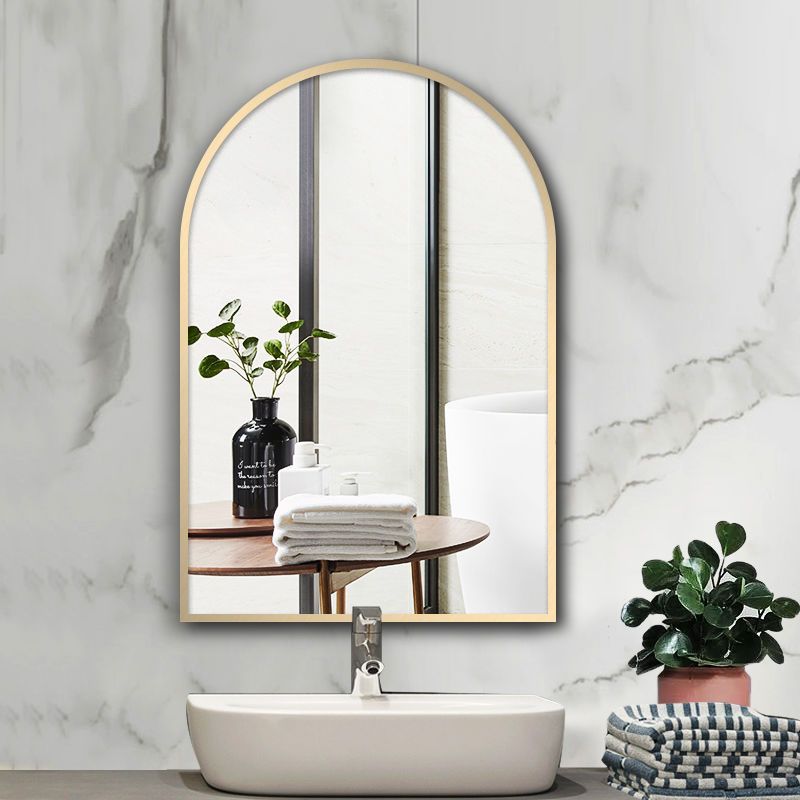 【SG stock Fast Shipping】Wall hanging art Mirror Bathroom Mirror arch ...