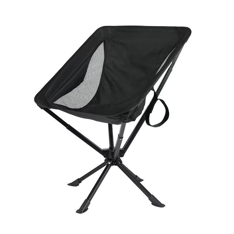 Camping Chairs, 360°Degree Swivel Folding Chairs for Adults