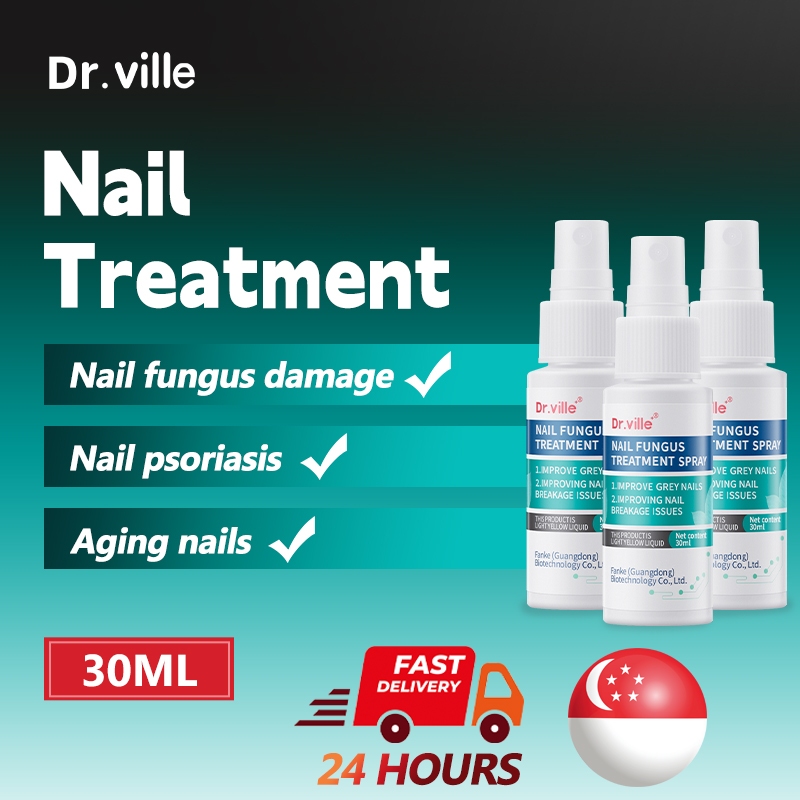 Dr.ville 100% Original Nail Fungus Treatment Liquid 30ML Nail Repair ...