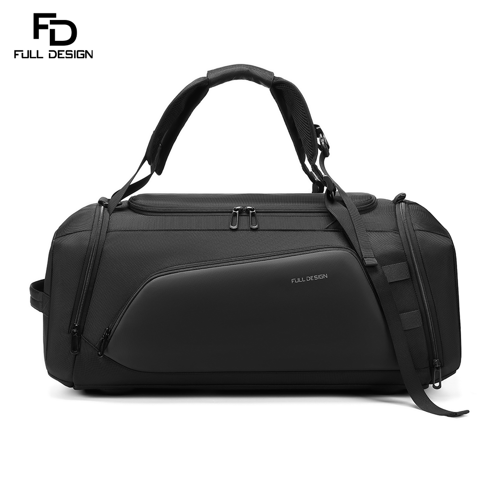 FULL DESIGN Navi Travel bag Waterproof Carry on luggage bag with shoe pocket Large capacity Sports bag Fitness Shoulder bag Shopee Singapore