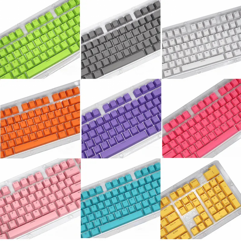 Keycaps OEM Profile 113 Keys Standard Doubleshot ABS Material Backlit ...