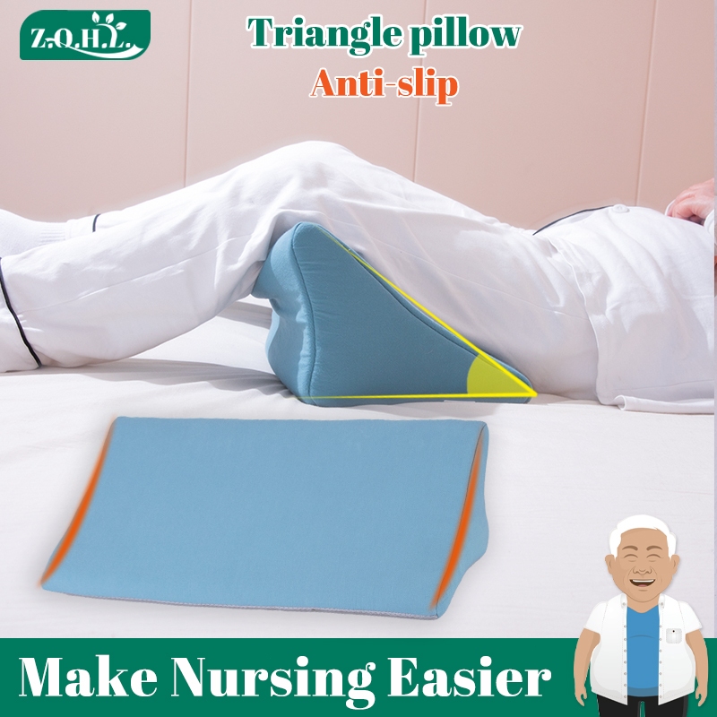 🚚Triangle Turning Pillow for Bedridden Elderly Wedge Cushion for