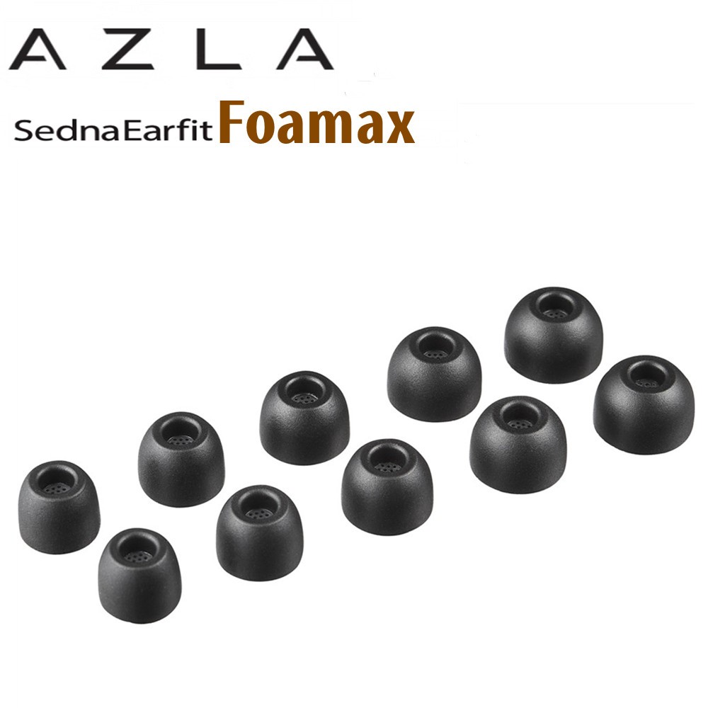 1Pair AZLA SednaEarfit Foamax Memory Sponge Ear Tips For Sony XM5 ...