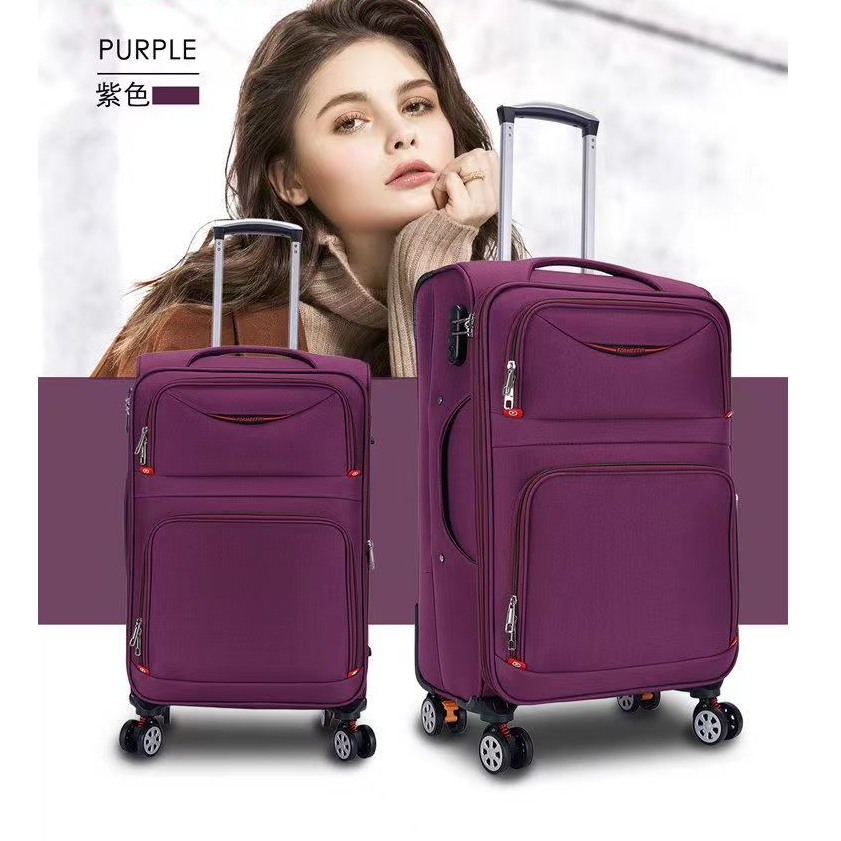 Large Capacity luggage Strong Durable Oxford Cloth Suitcase extend ...