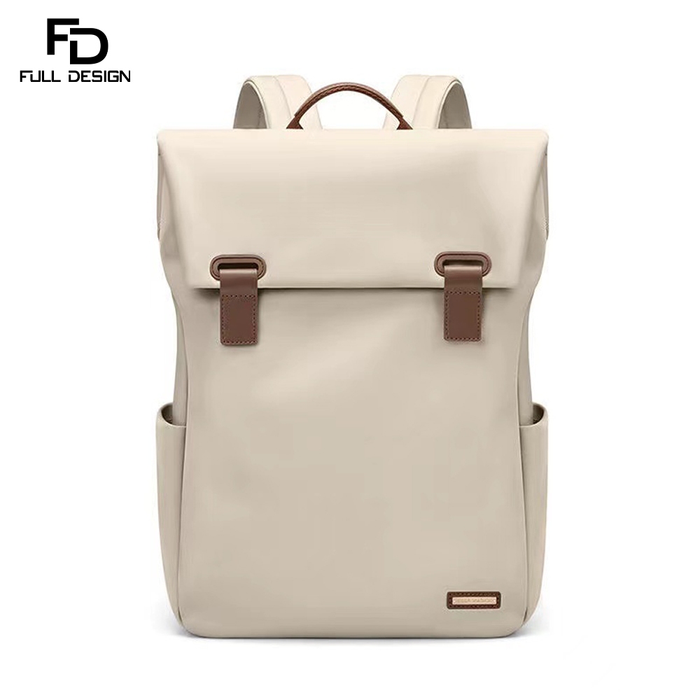 FULL DESIGN Julia Waterproof Lightweight Backpack 15.6inch Laptop Bag ...