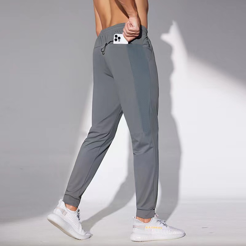 Lululemon Pants Pants Men Men Ice Silk Trousers Large Size Quick Drying Casual Pants Thin Air Conditioning Pants Summer Running Training Skinny Sports Pants Shopee Singapore