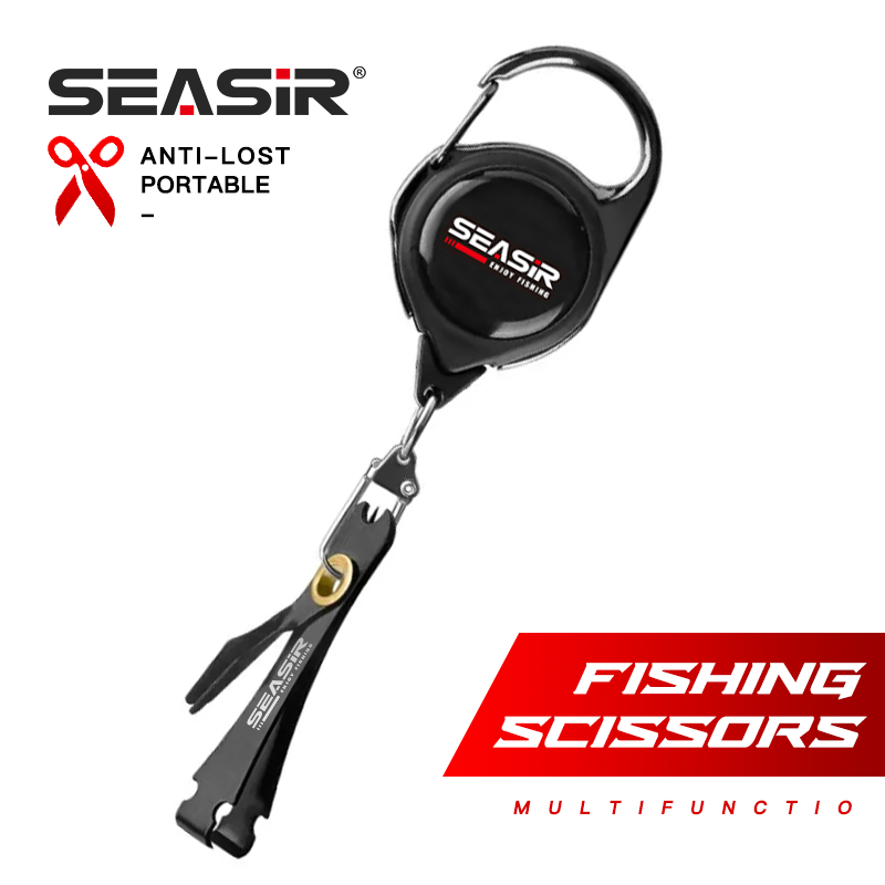 SEASIR Fishing Quick Knot Tying Tool Fly Fishing Line Scissors Cutter ...