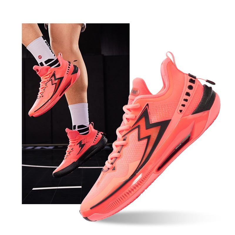 361 Degrees Big3 5.0 Quick Pro Men Basketball Shoes Wear-Resistant