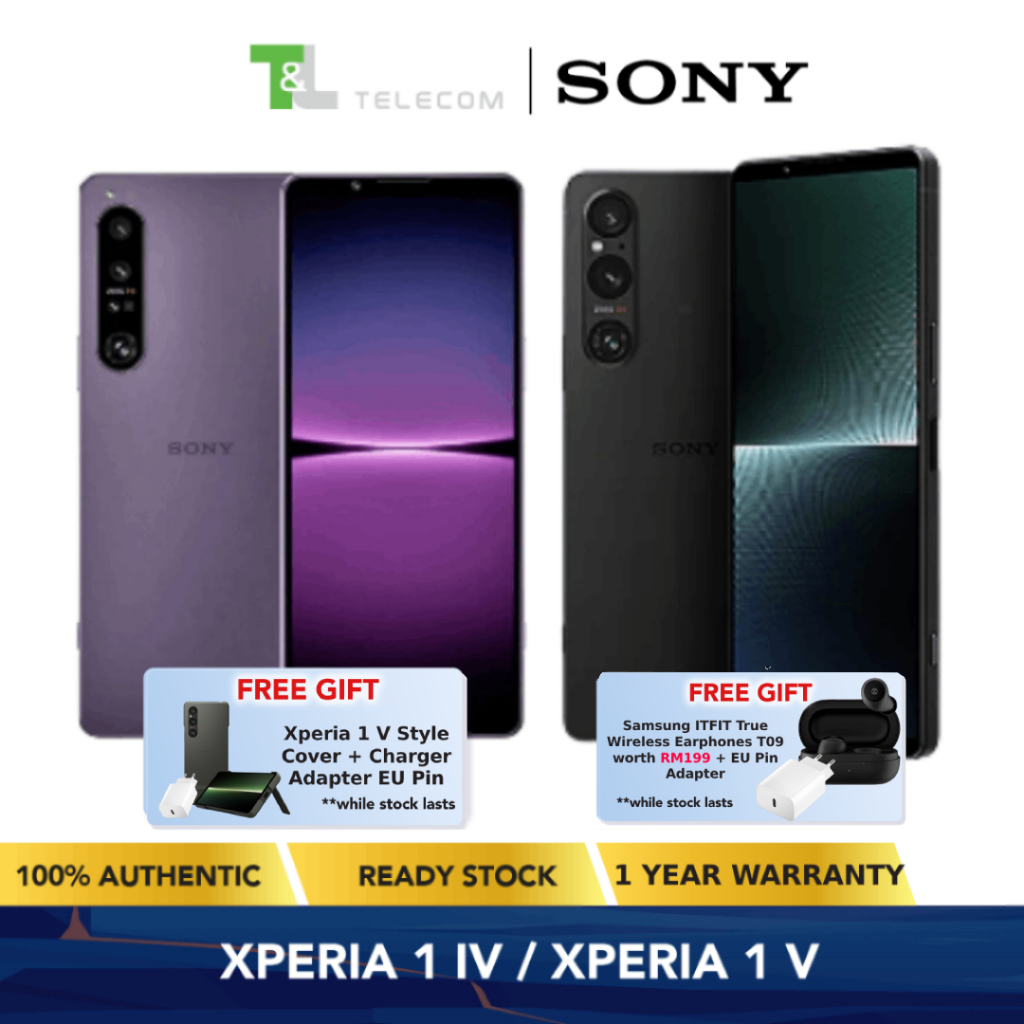 Sony Xperia 1 V XQ-DQ72 Dual SIM 12GB + 256GB/512GB 5G | Sony Xperia 1 ...
