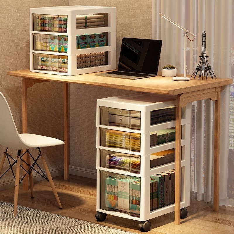 Jike Drawer Type File Cabinet Under Desk Storage Cabinet Dormitory ...