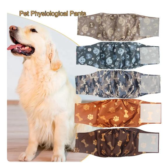 Waterproof dog diapers sales