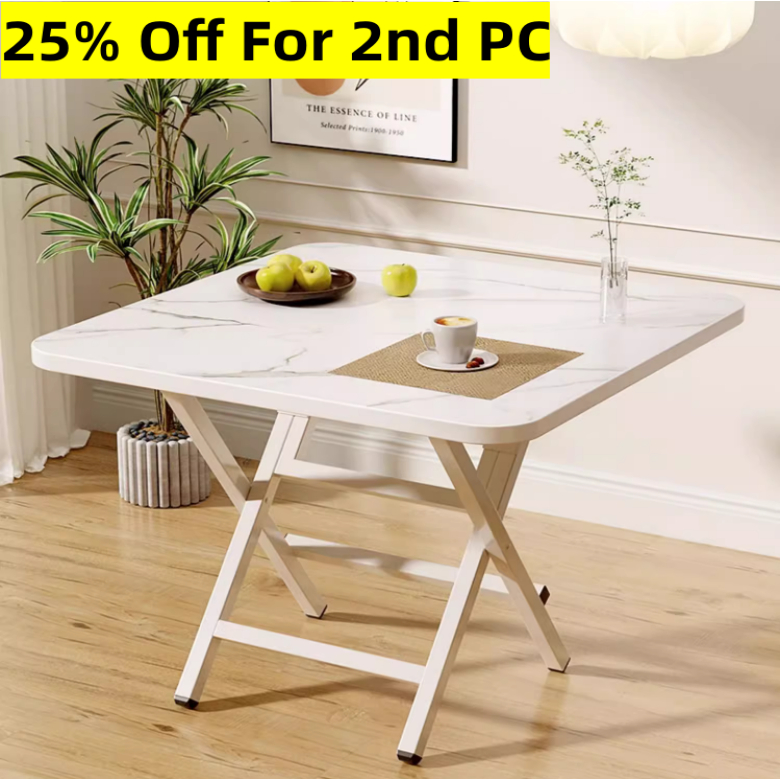 imbeauty】Foldable Dining Table Folding Table Foldable Study Table
