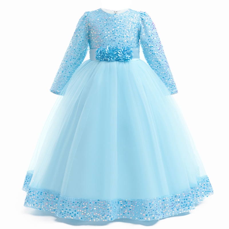 strapless open back dress Toddler Girl Bow Prom Dress Girl Birthday Party Formal Christmas Cake –  marryshe main image 1