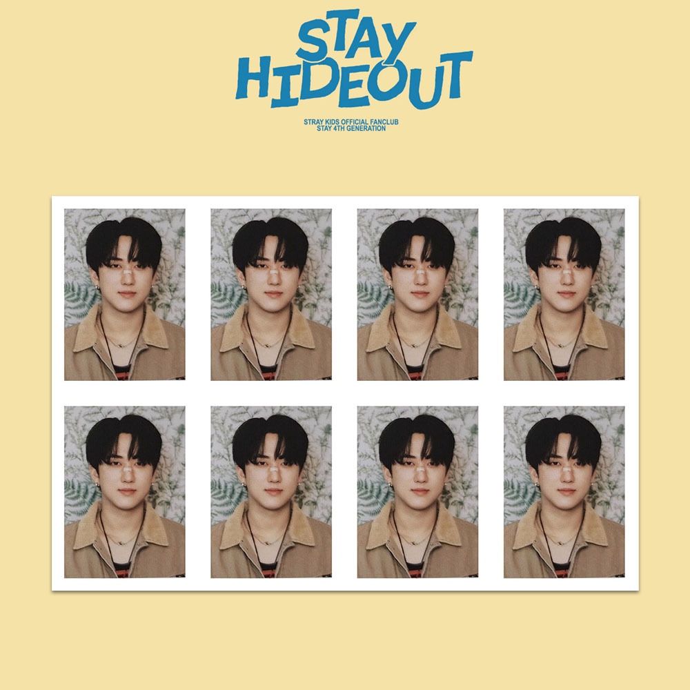 STRAY KIDS STAY FANCLUB KIT one-inch ID photo 3RD GENERATION