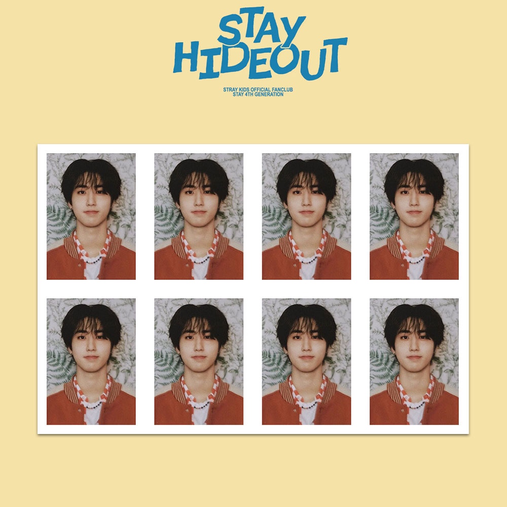 STRAY KIDS STAY FANCLUB KIT one-inch ID photo 3RD GENERATION