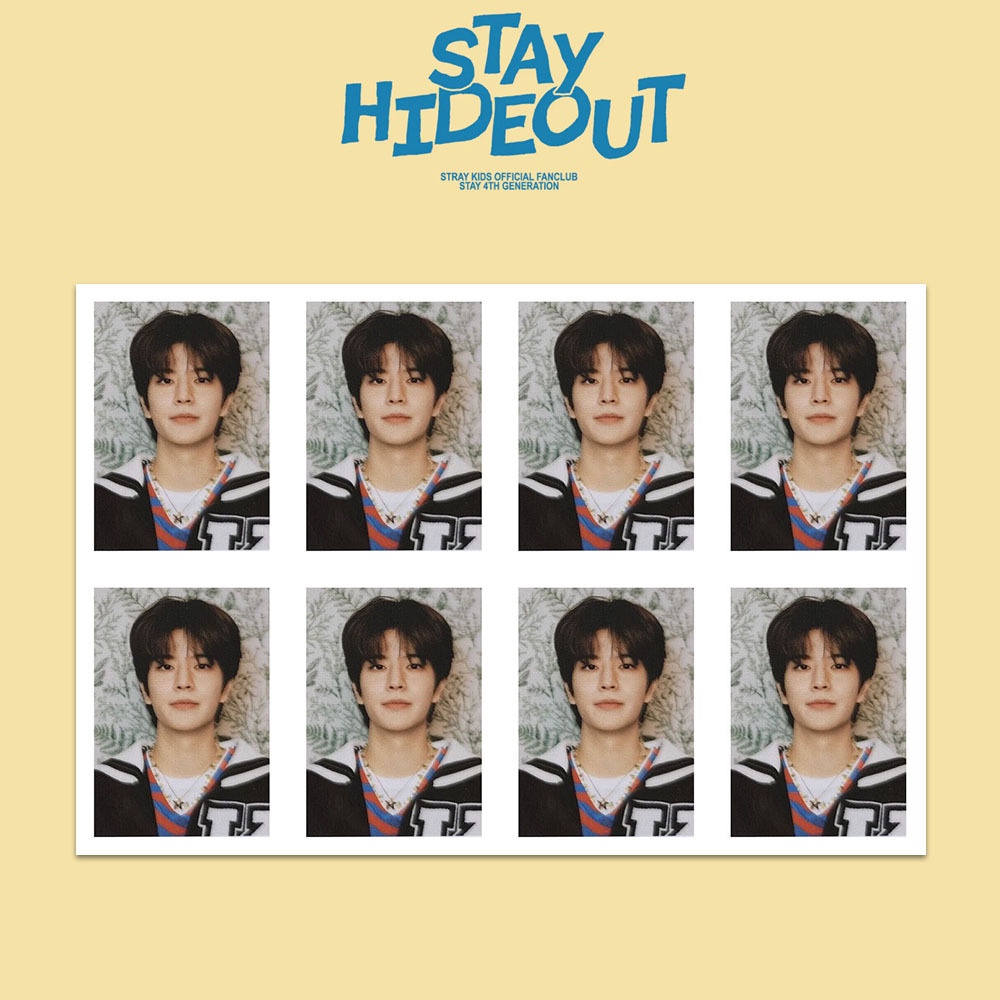 STRAY KIDS STAY FANCLUB KIT one-inch ID photo 3RD GENERATION