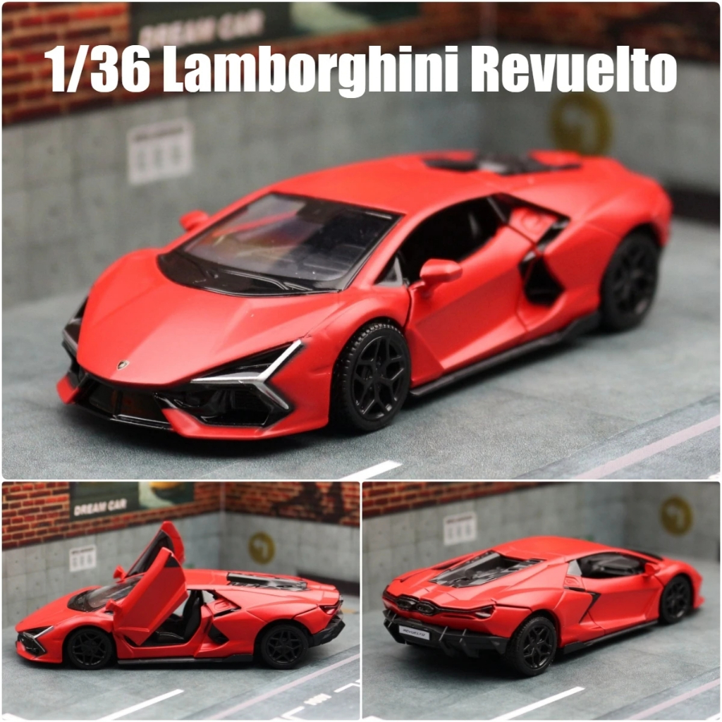 RMZ CITY 1:36 Lamborghini Revuelto HPEV Simulation Die Cast Car