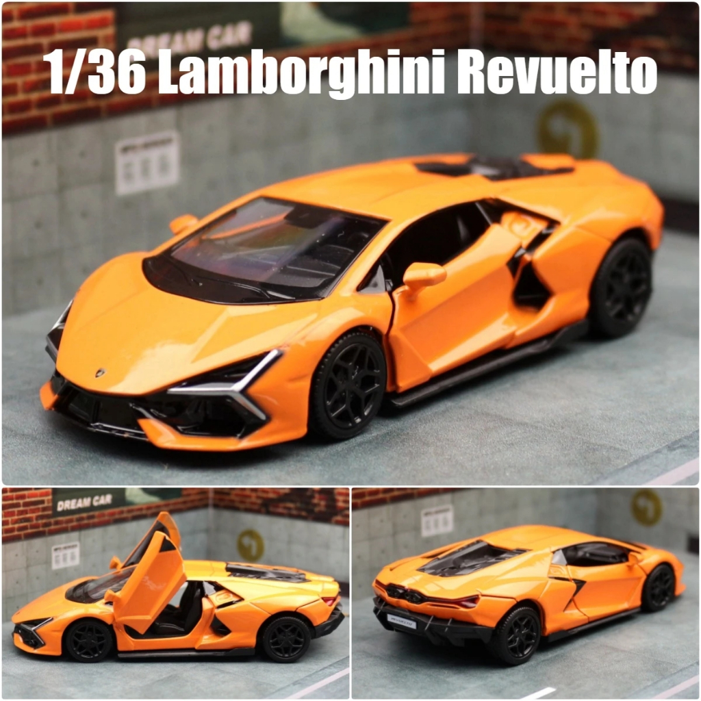 ミニカー Lamborghini Revuelto RMZ CITY 1:36 Lamborghini Revuelto HPEV Simulation Die Cast Car