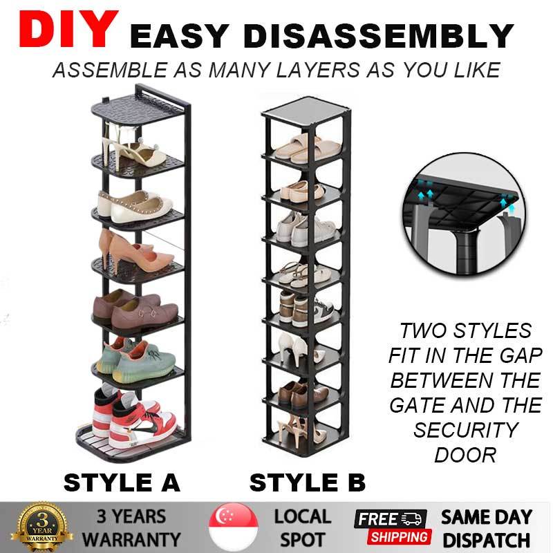 Shoe Rack Shoe Cabinet DIY Hdb Bto Shoe Rack Furniture Narrow Shoe ...