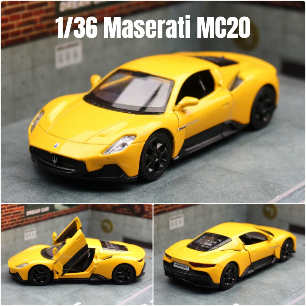 RMZ CITY 1:36 Maserati GranTurismo MC Simulation Die Cast Car