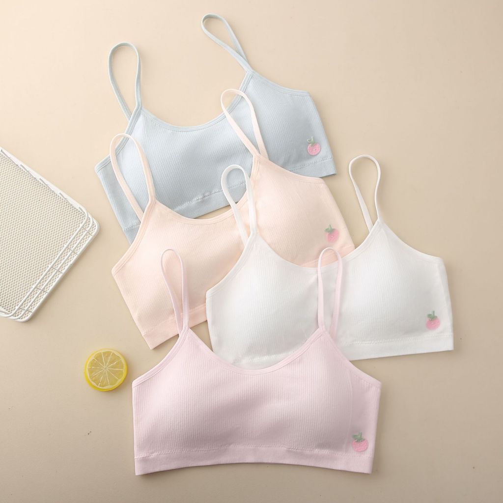 girls lingerie junior bra student vest puberty inner Teen cup children ...