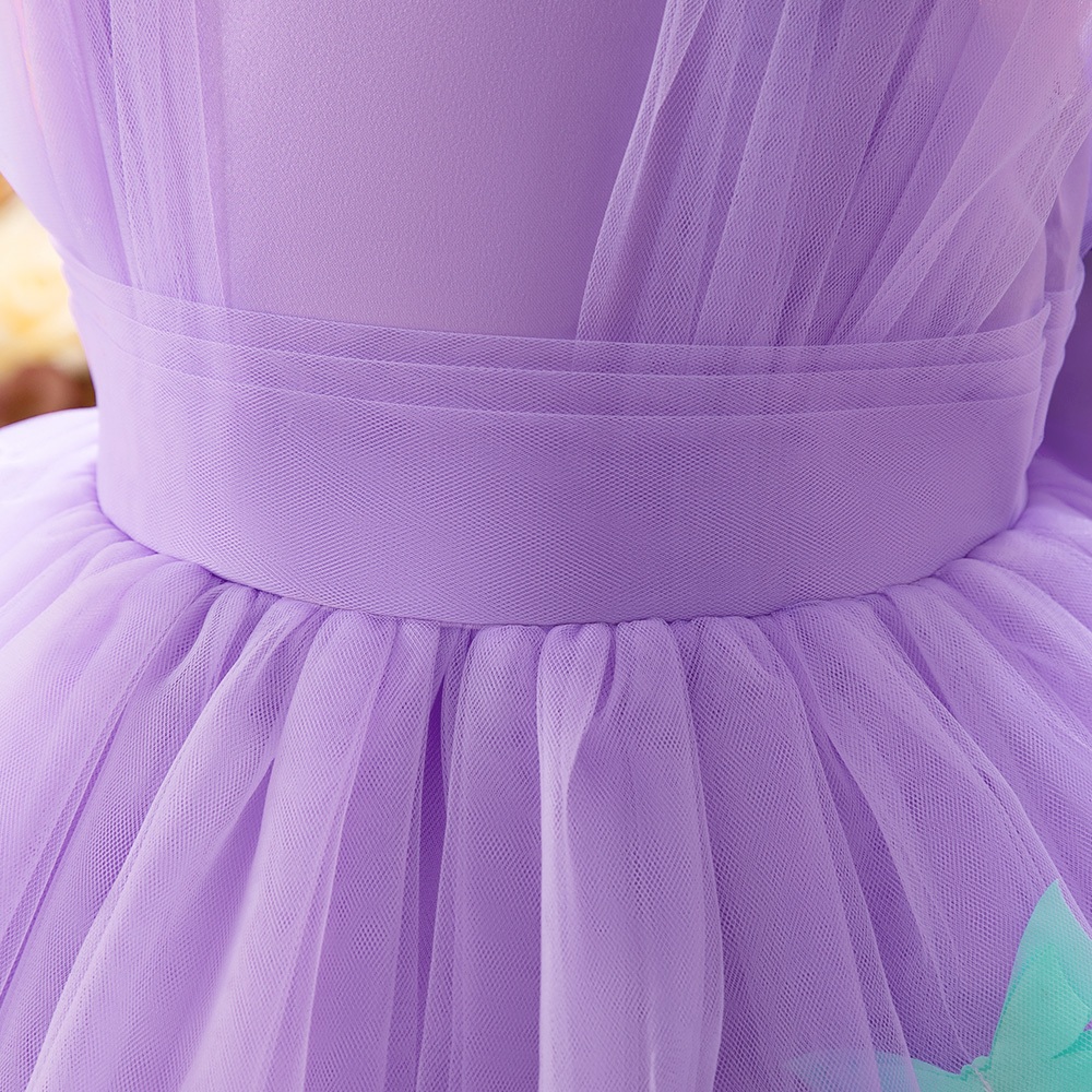 princess polly baby blue dress Sea Green & Lilac Birthday Dress for Baby Girls – Stanwells Kids main image 1