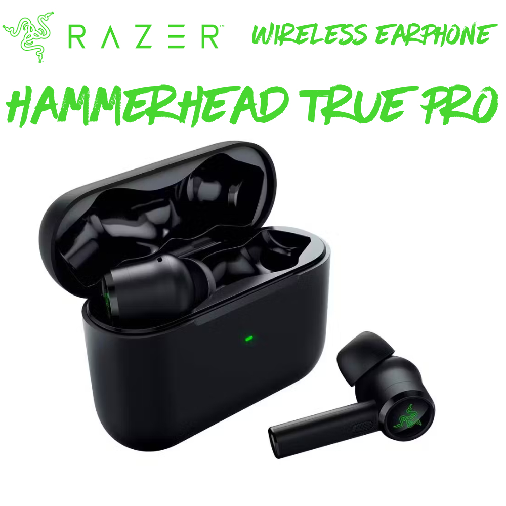 Razer Hammerhead True Wireless Pro Bluetooth 5.0 TWS Earphones Gaming ...