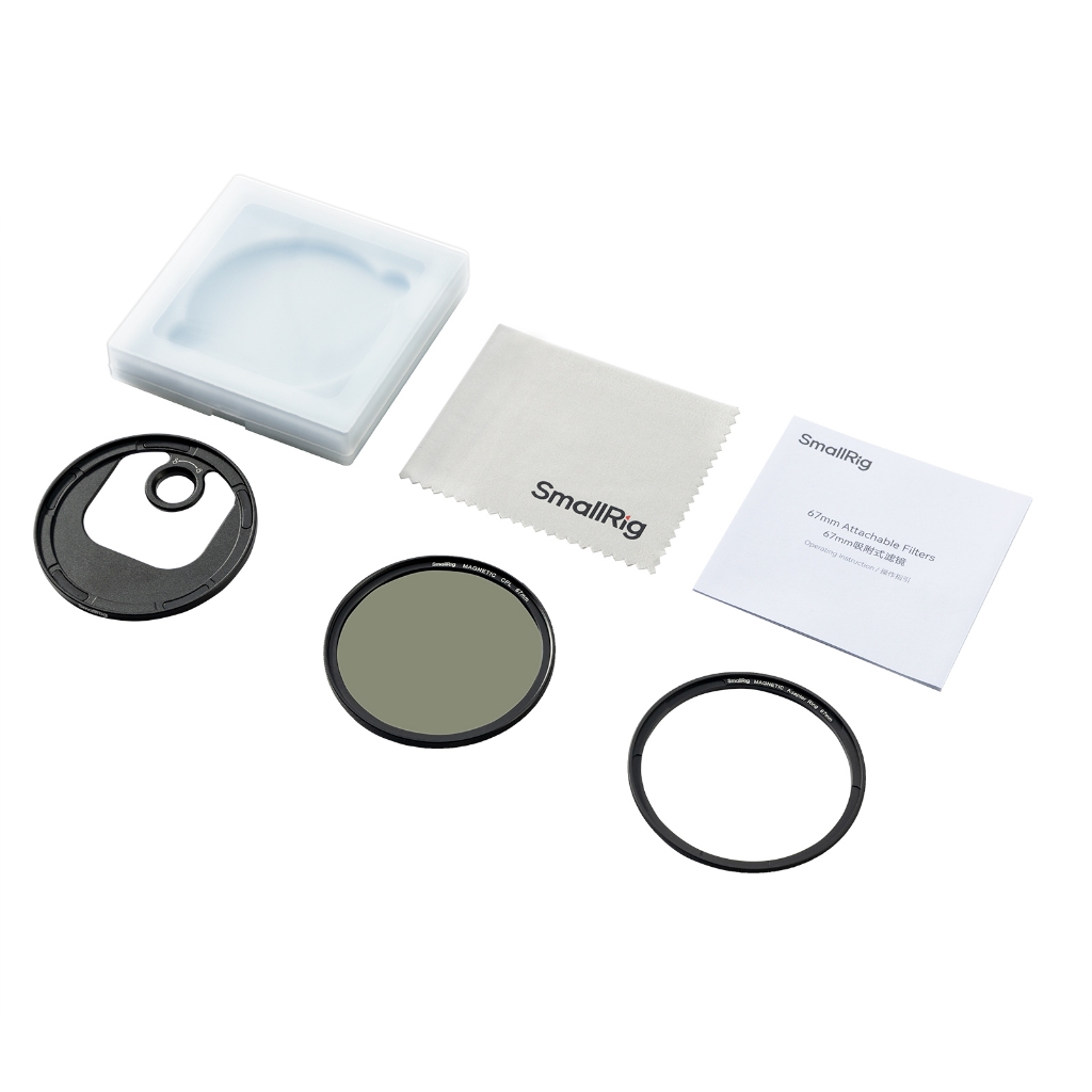 SMALLRIG Adaptateur Filtre Magnétique M-Mount Vers 67mm - Compatible Cage IPhone 15 Series 4587