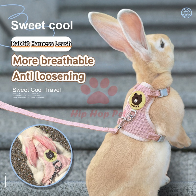 0.5-4kg Rabbit Clothes Leash Rabbit Harness Rabbit Accessories ...