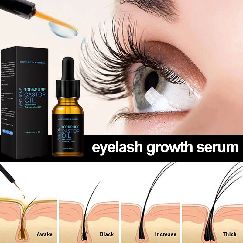 【sg Local Stock】imported Popular Overseas Eyelash Growth Serum10ml