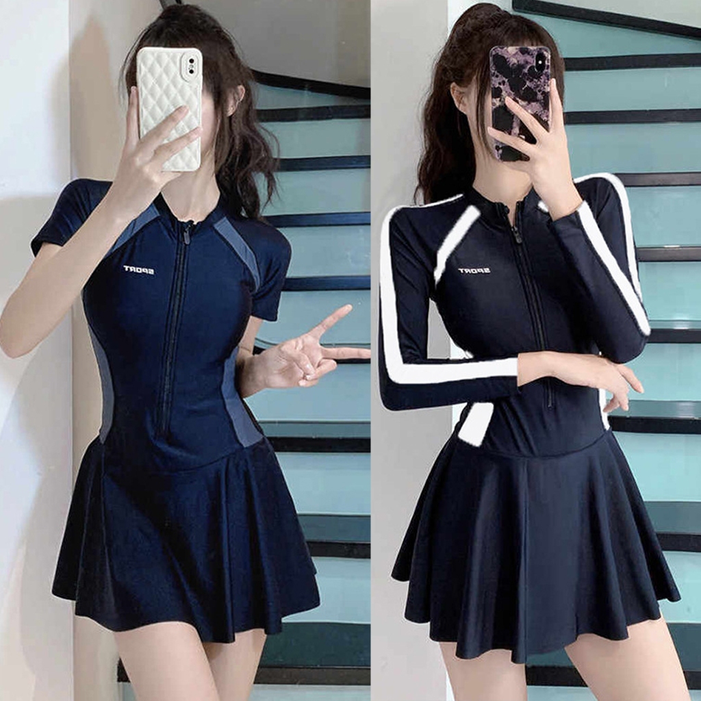 Two-Piece Long Sleeve Knee-Length Occasion Dress Pool main image 1