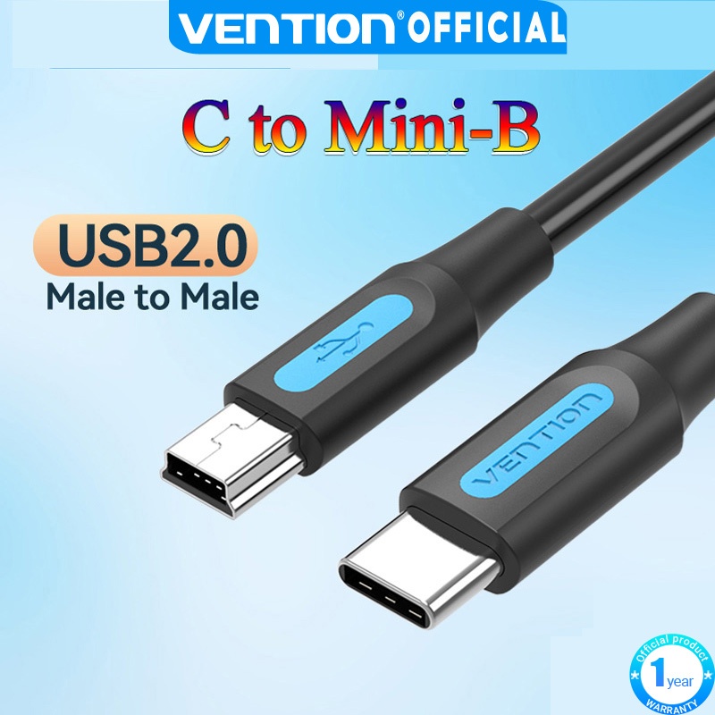 Vention USB C to Mini B Cable for Phone Laptop Carmera DV Car recorder ...
