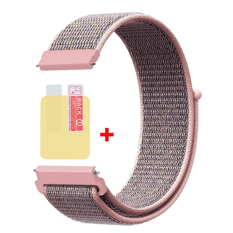 For HONOR Choice Watch Strap Women men Nylon Loop Band soft Sports Screen protector film