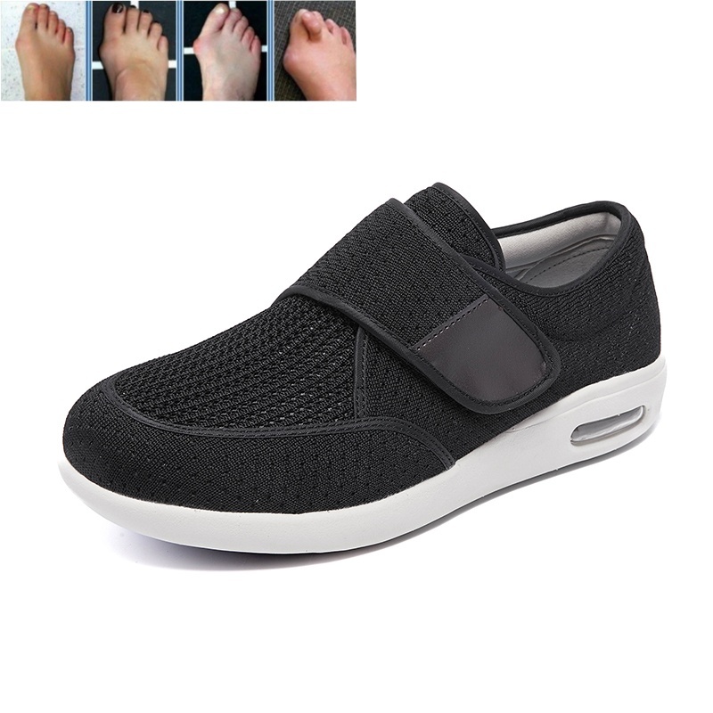 Diabetic Shoes for Men Extra Wide Slip-on Shoes for Swollen Feet ...