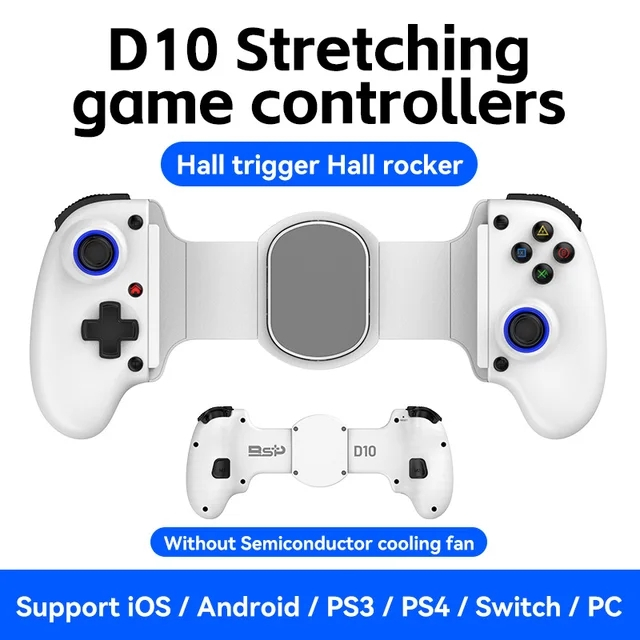 Controller Telescopico Wireless BSP D8 Per Tablet Fino A 10 Pollici – Gamepad Bluetooth